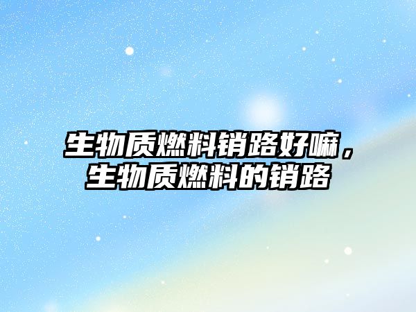 生物質(zhì)燃料銷路好嘛，生物質(zhì)燃料的銷路