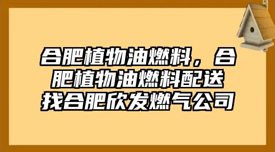 合肥植物油燃料，合肥植物油燃料配送找合肥欣發(fā)燃?xì)夤? class=