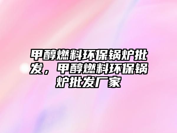 甲醇燃料環(huán)保鍋爐批發(fā)，甲醇燃料環(huán)保鍋爐批發(fā)廠家