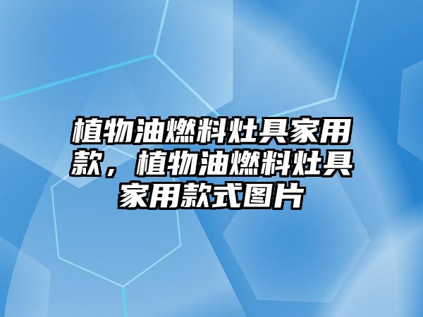 植物油燃料灶具家用款，植物油燃料灶具家用款式圖片