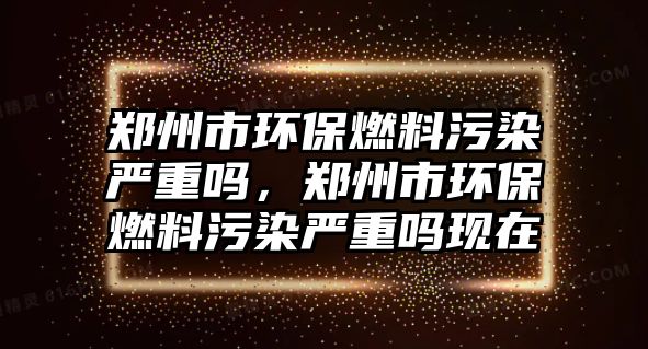 鄭州市環(huán)保燃料污染嚴(yán)重嗎，鄭州市環(huán)保燃料污染嚴(yán)重嗎現(xiàn)在