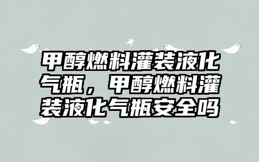 甲醇燃料灌裝液化氣瓶，甲醇燃料灌裝液化氣瓶安全嗎